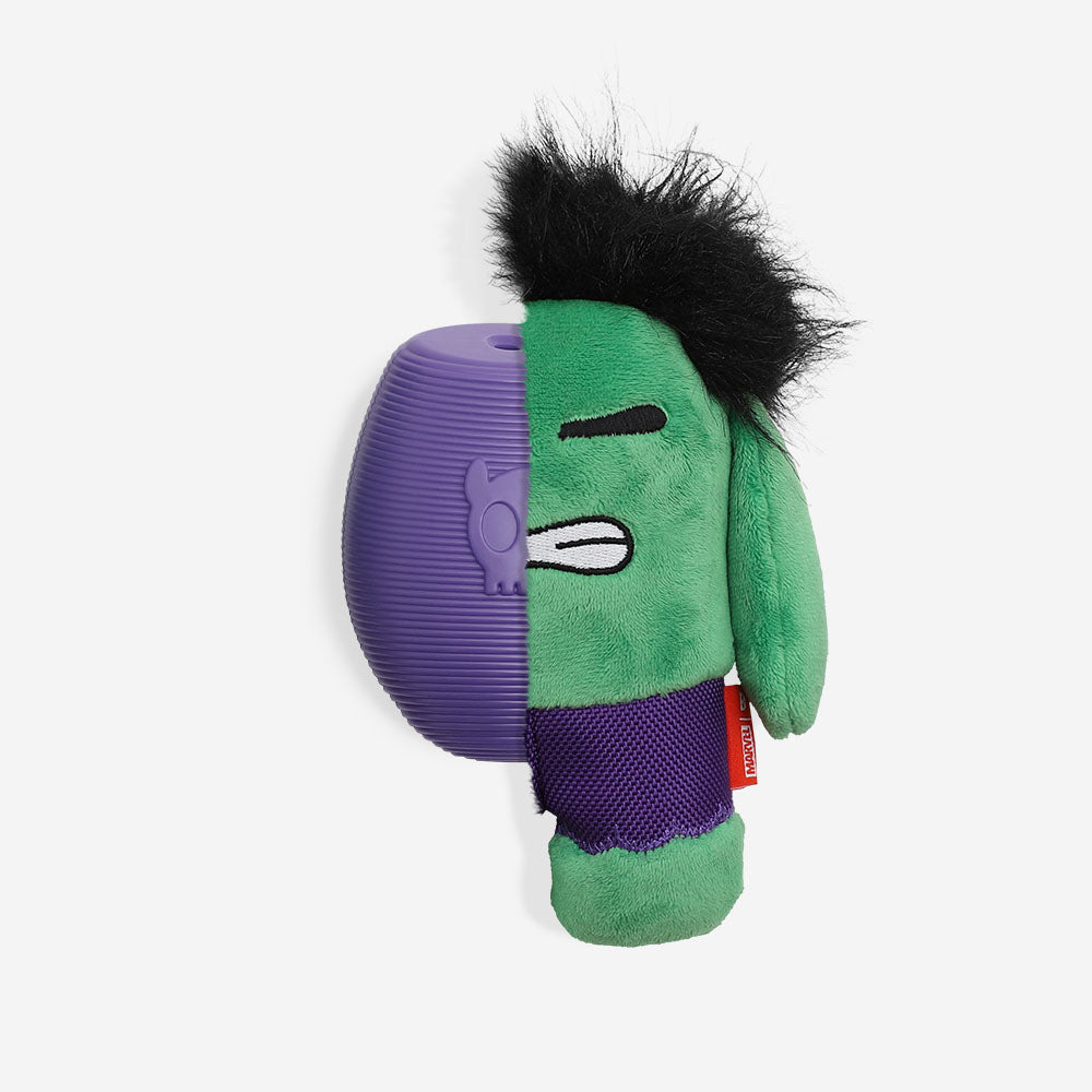 hulk | 2 in 1 plush squeaky toy hulk | 2 in 1 plush squeaky toy